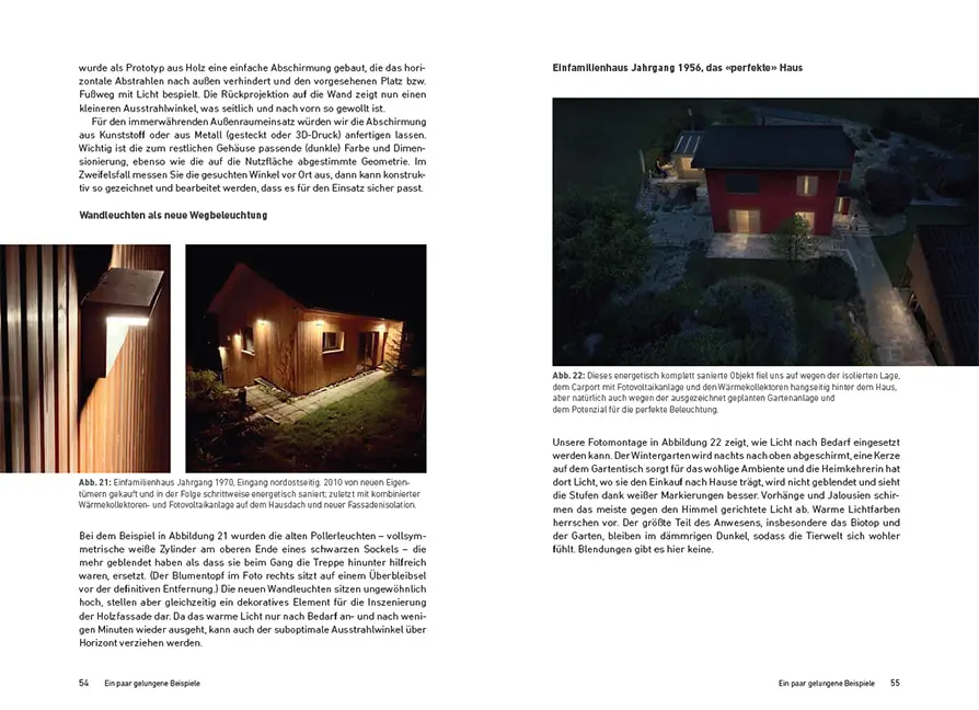 Beispielinhalt (Bild) Mein Haus, mein Licht, unsere Umwelt