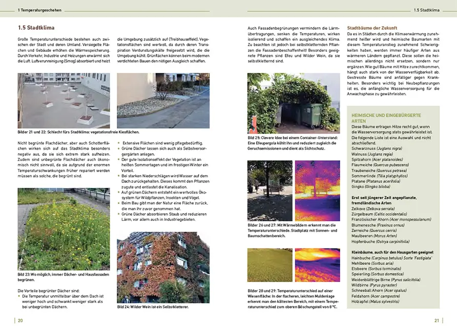 Beispielinhalt (Bild) Gärtnern mit Sonne, Wind und Wetter