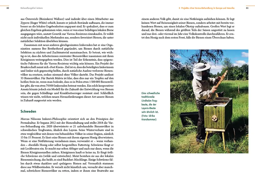 Beispielinhalt (Bild) Behandlungsfrei imkern