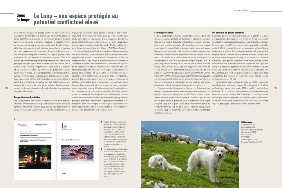 Beispielinhalt (Bild) Atlas des mammifères de Suisse et du Liechtenstein