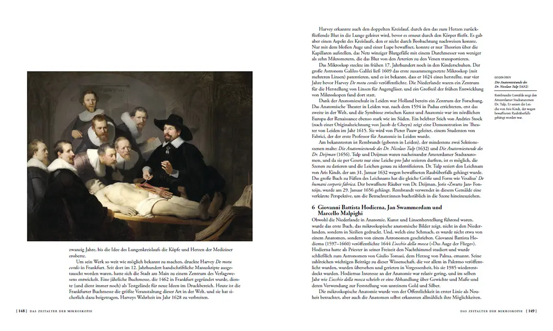 Beispielinhalt (Bild) Die Geschichte der Anatomie