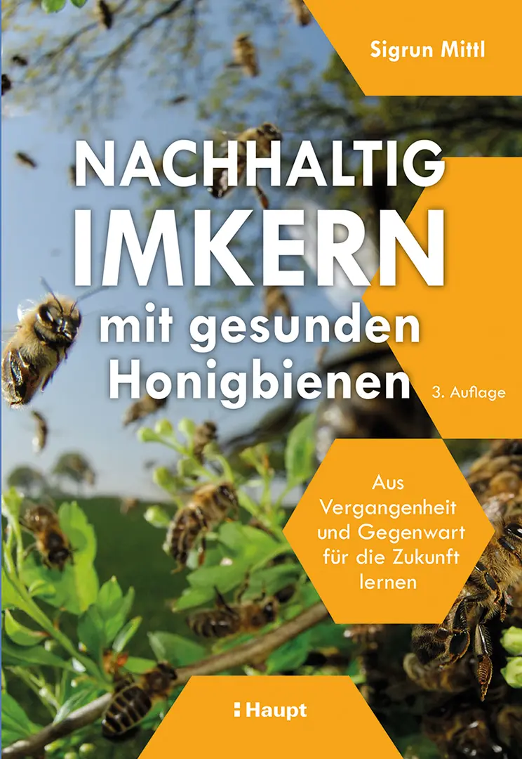 Vorderes Coverbild Nachhaltig Imkern mit gesunden Honigbienen