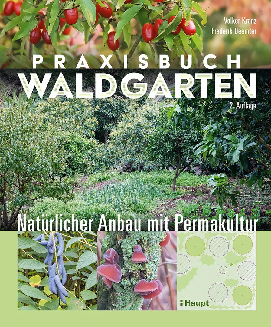 Vorderes Coverbild Praxisbuch Waldgarten