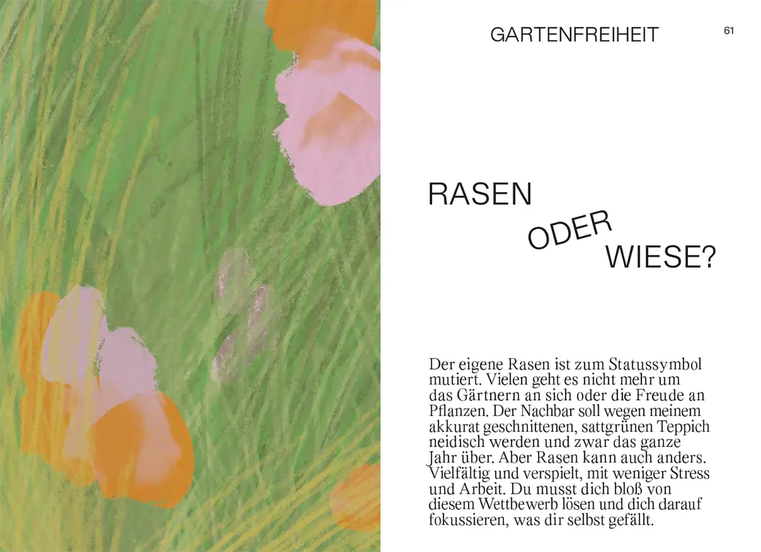 Beispielinhalt (Bild) Frei gärtnern