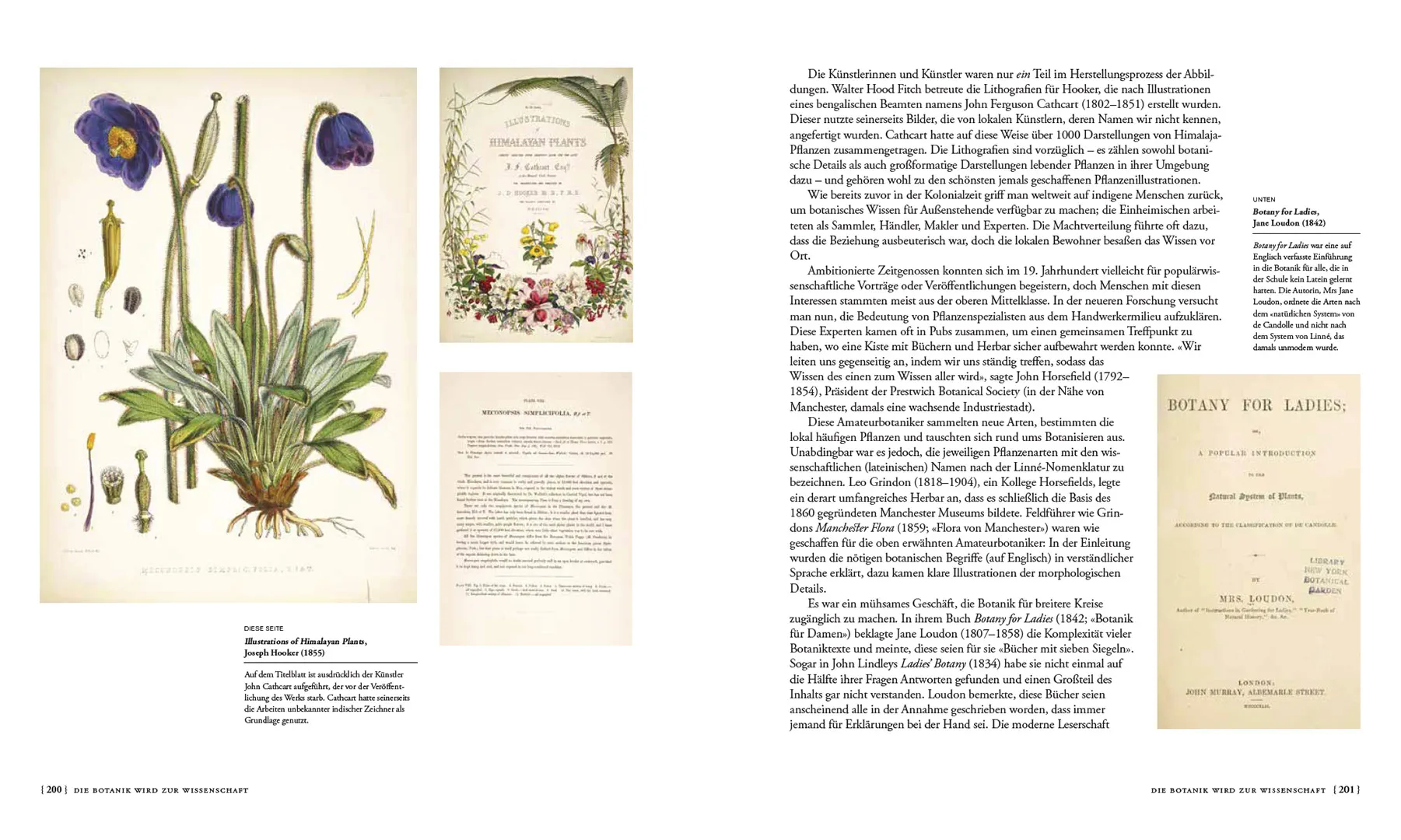 Beispielinhalt (Bild) Die Geschichte der Botanik in 300 Büchern