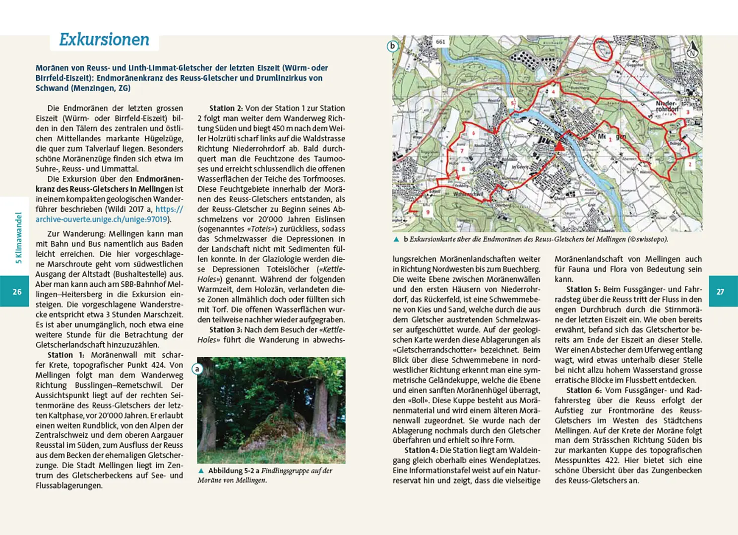Beispielinhalt (Bild) Auf den Spuren folgenschwerer Naturereignisse in der Schweiz