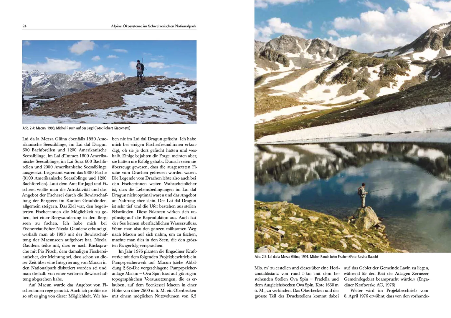 Beispielinhalt (Bild) Alpine Ökosysteme im Schweizerischen Nationalpark