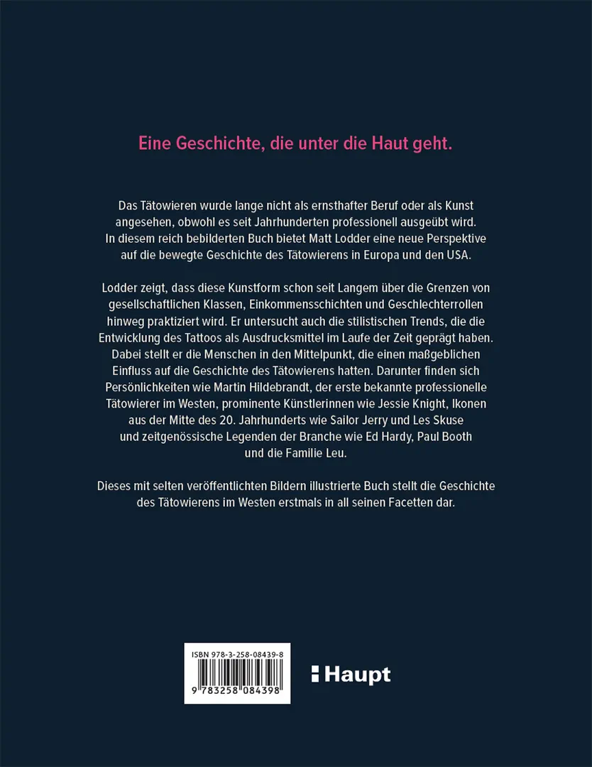 Rückseitencover Tattoos