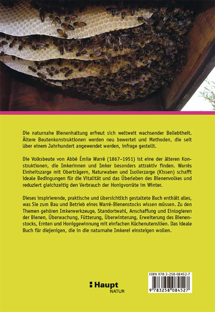 Rückseitencover Naturnah imkern mit Warré-Beuten