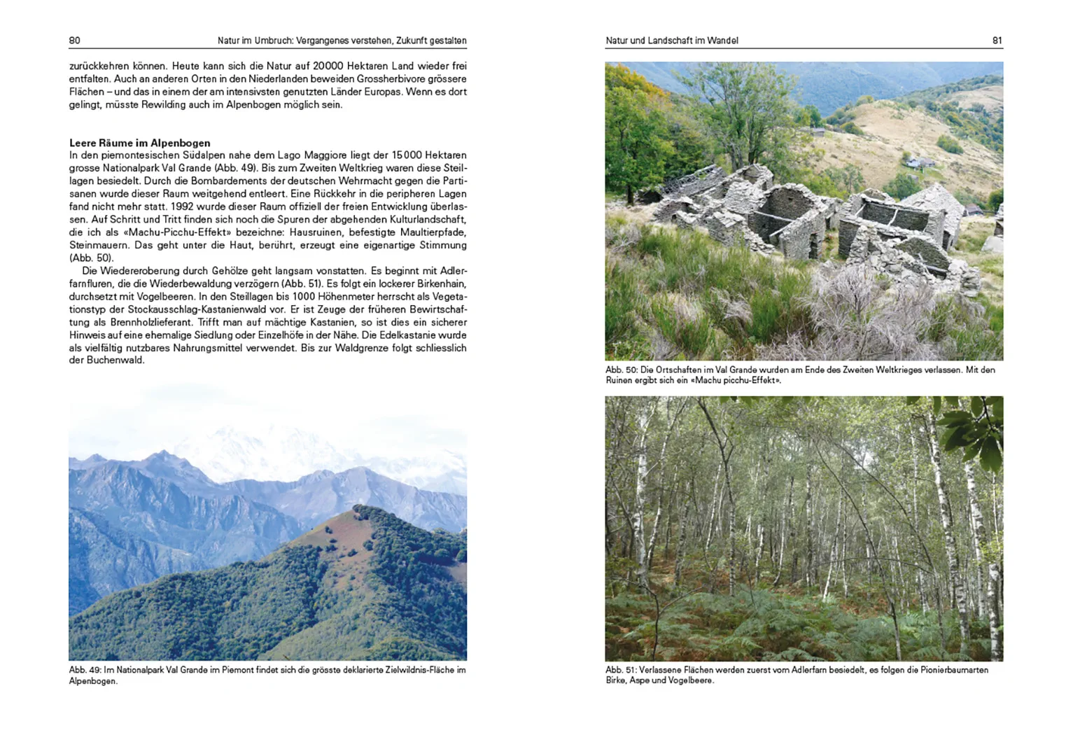 Beispielinhalt (Bild) Natur im Umbruch: Vergangenes verstehen, Zukunft gestalten