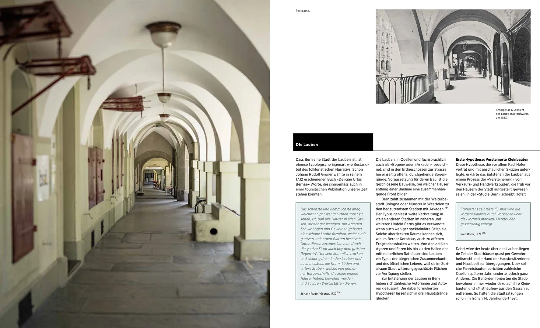 Beispielinhalt (Bild) Das Bernbuch. Das Welterbe Berner Altstadt. Neu gelesen, interpretiert und erzählt