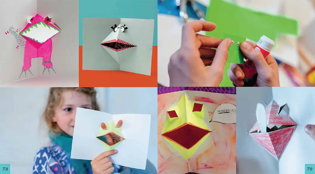 Beispielinhalt (Bild) Die Pop-up-Werkstatt für Kinder