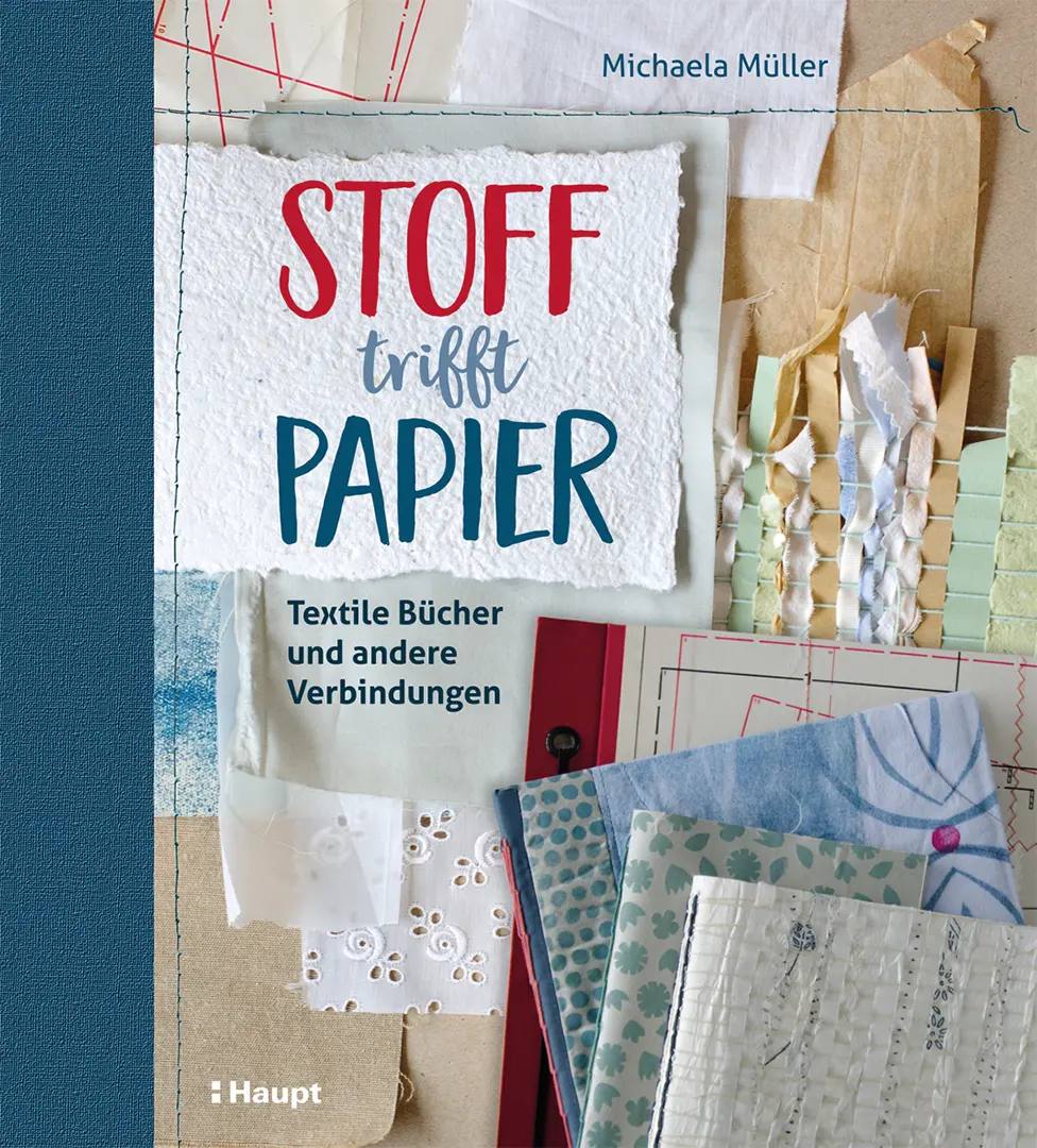 Vorderes Coverbild Stoff trifft Papier