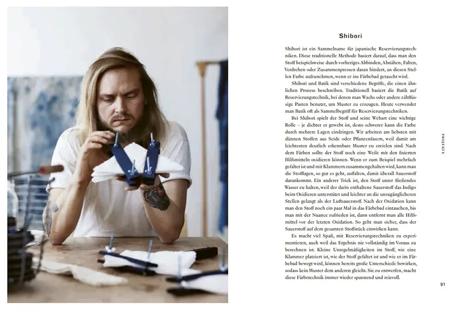 Beispielinhalt (Bild) Indigo