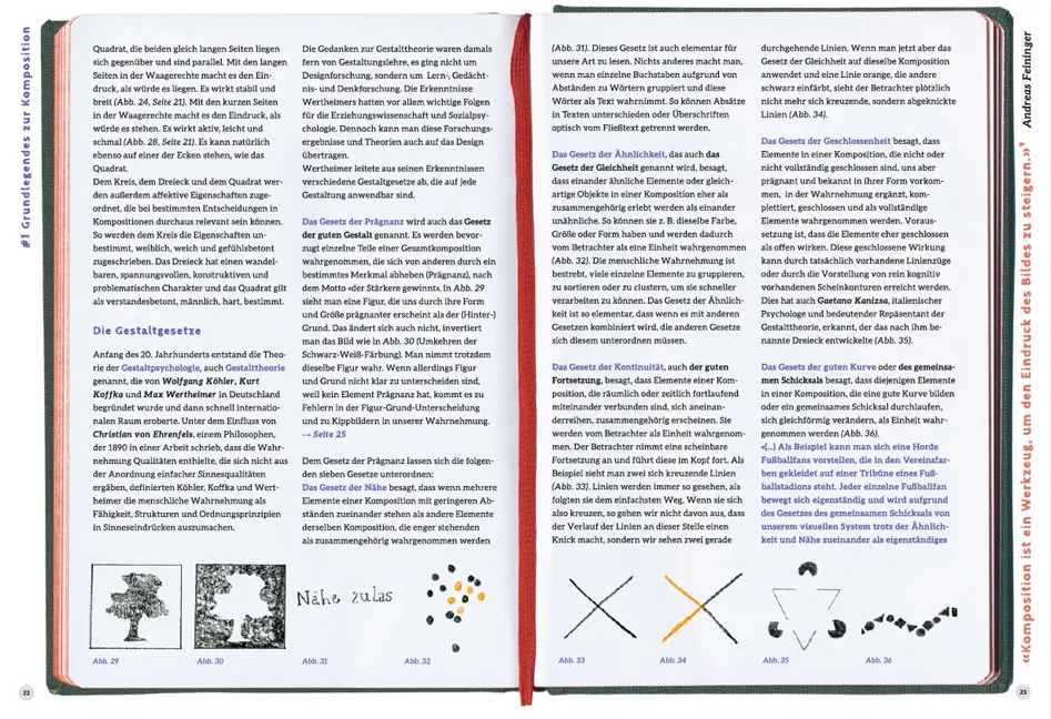 Beispielinhalt (Bild) Die Grundlagen des Gestaltens