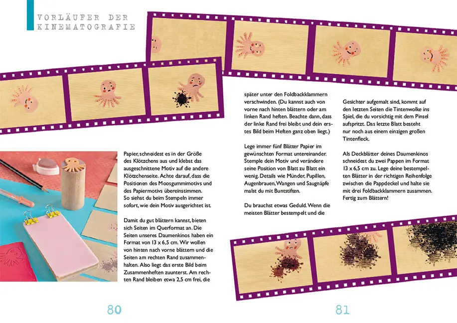 Beispielinhalt (Bild) Kinder-Werkstatt Animation