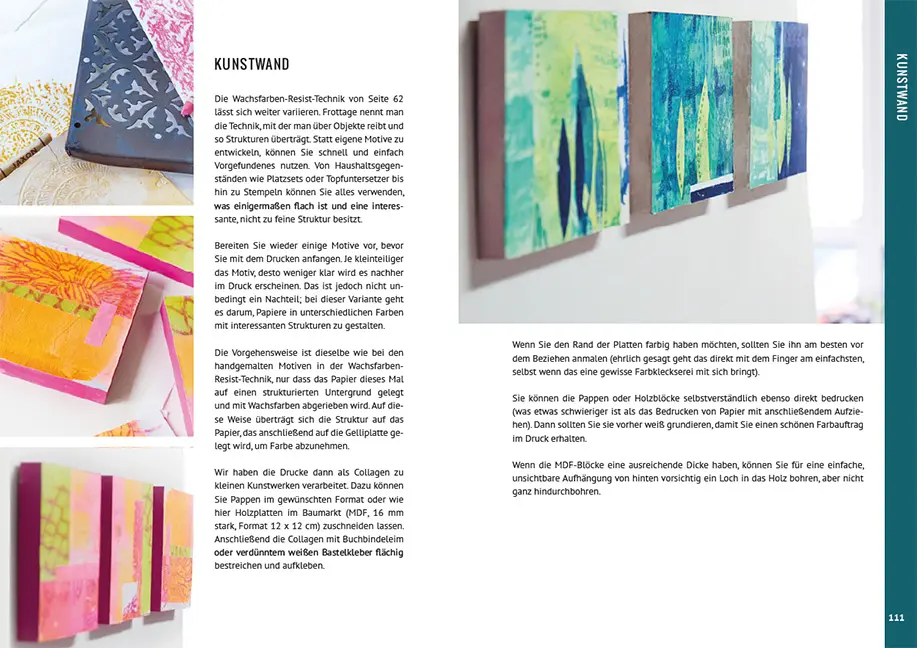 Beispielinhalt (Bild) Gelliprint