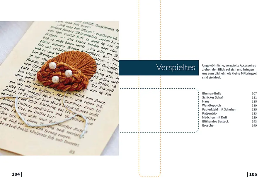 Beispielinhalt (Bild) Papier trifft Faden