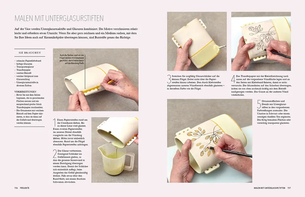 Beispielinhalt (Bild) Pinch - Keramikobjekte von Hand formen