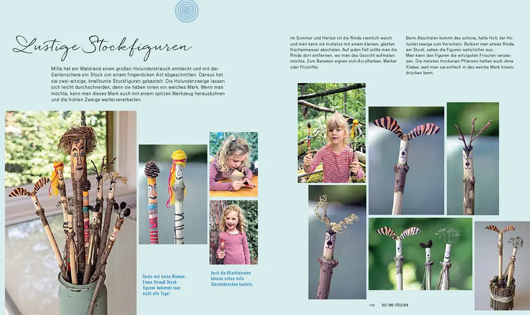 Beispielinhalt (Bild) Naturgeschenke zu jeder Jahreszeit