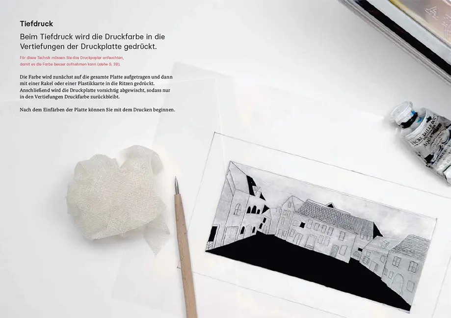 Beispielinhalt (Bild) Experimentelles Drucken