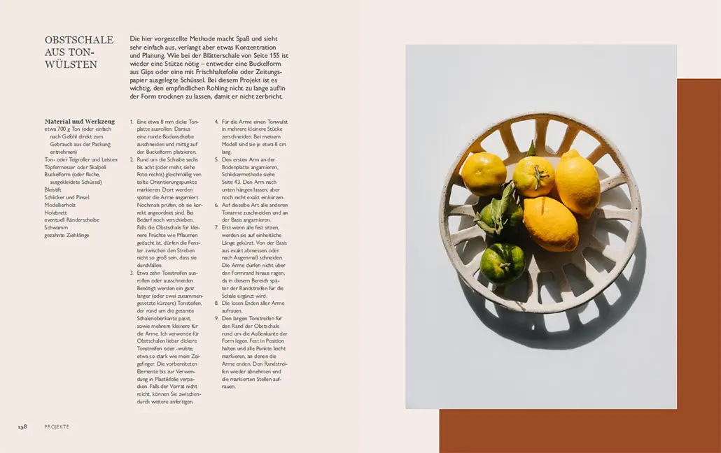 Beispielinhalt (Bild) Von Hand geformt