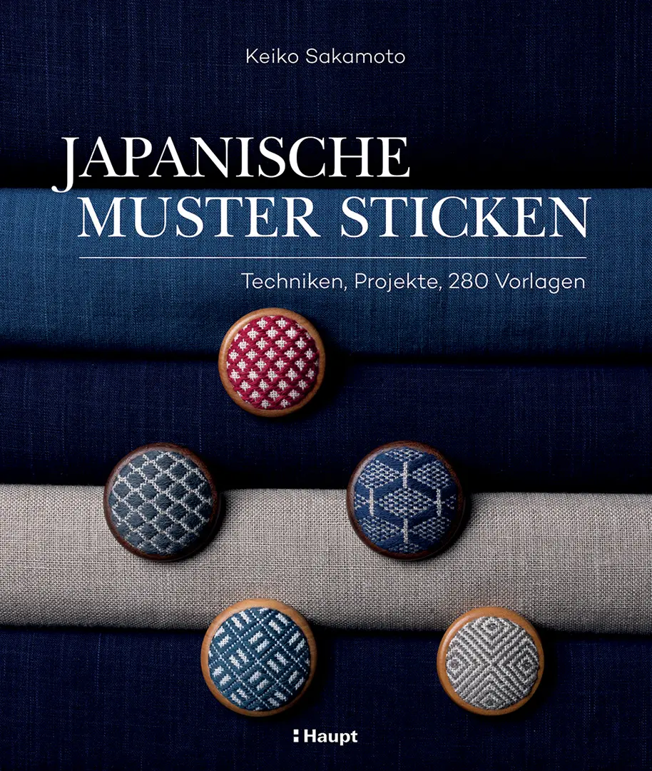 Vorderes Coverbild Japanische Muster sticken