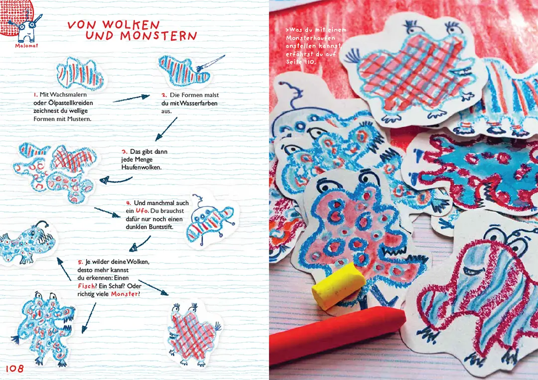 Beispielinhalt (Bild) Malwerkstatt für Kinder