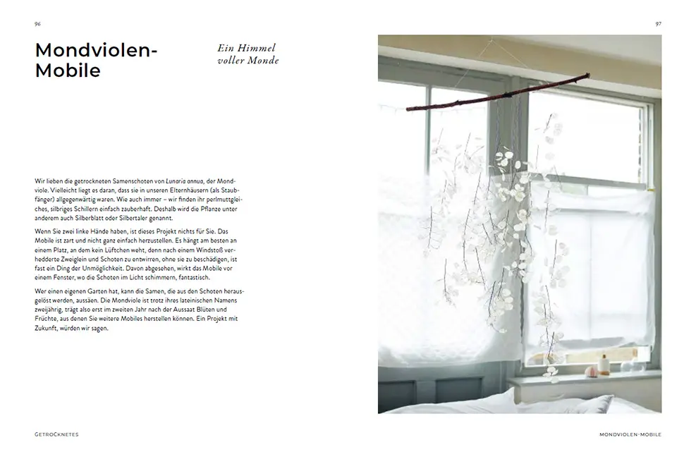 Beispielinhalt (Bild) Blumen binden und Kränze winden