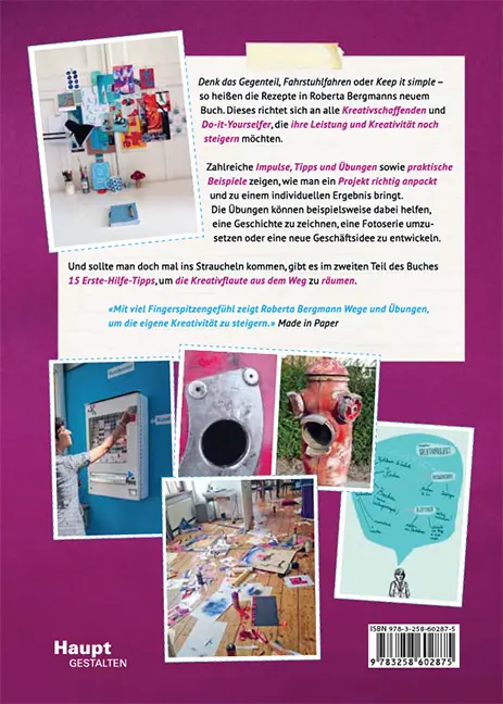 Rückseitencover Kopf frei für den kreativen Flow
