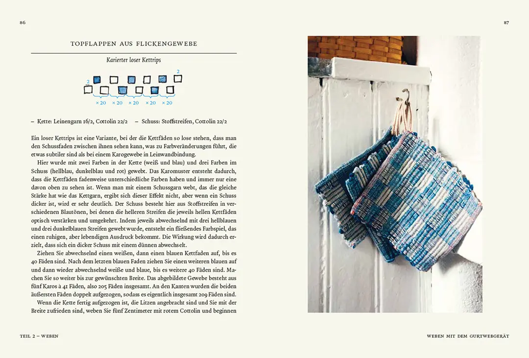 Beispielinhalt (Bild) Einfach weben