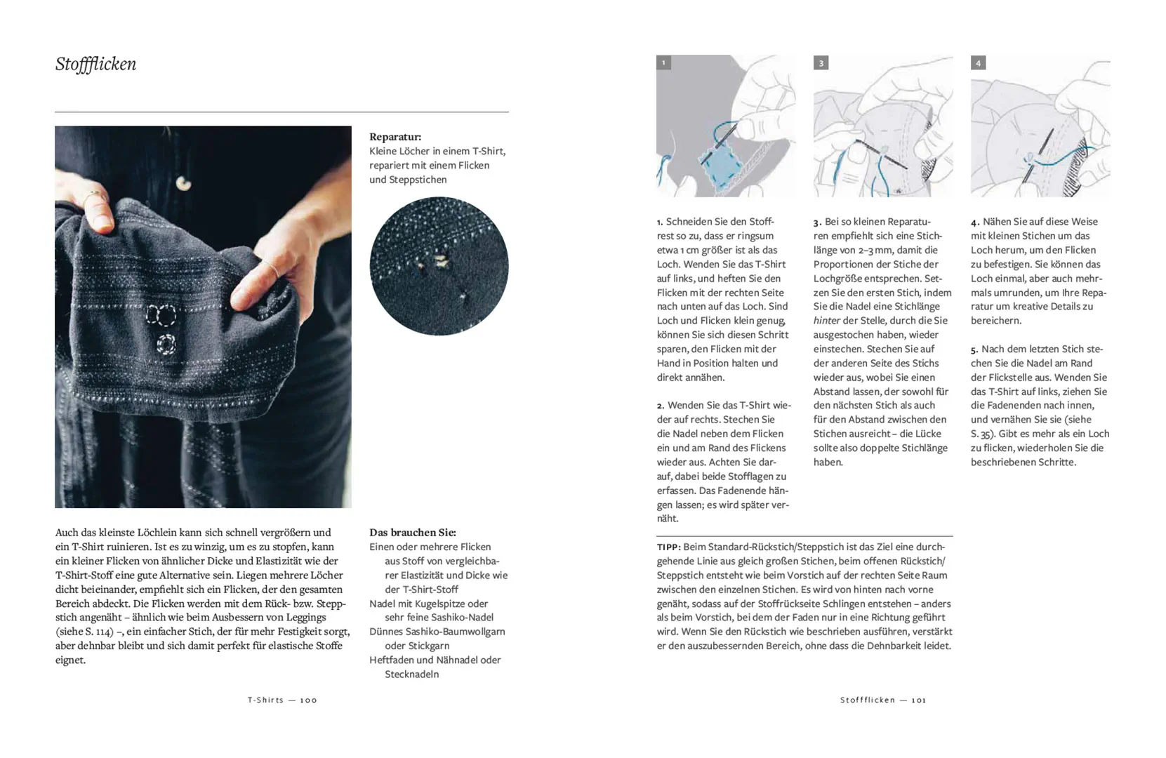 Beispielinhalt (Bild) Kaputt geliebt und heil geflickt