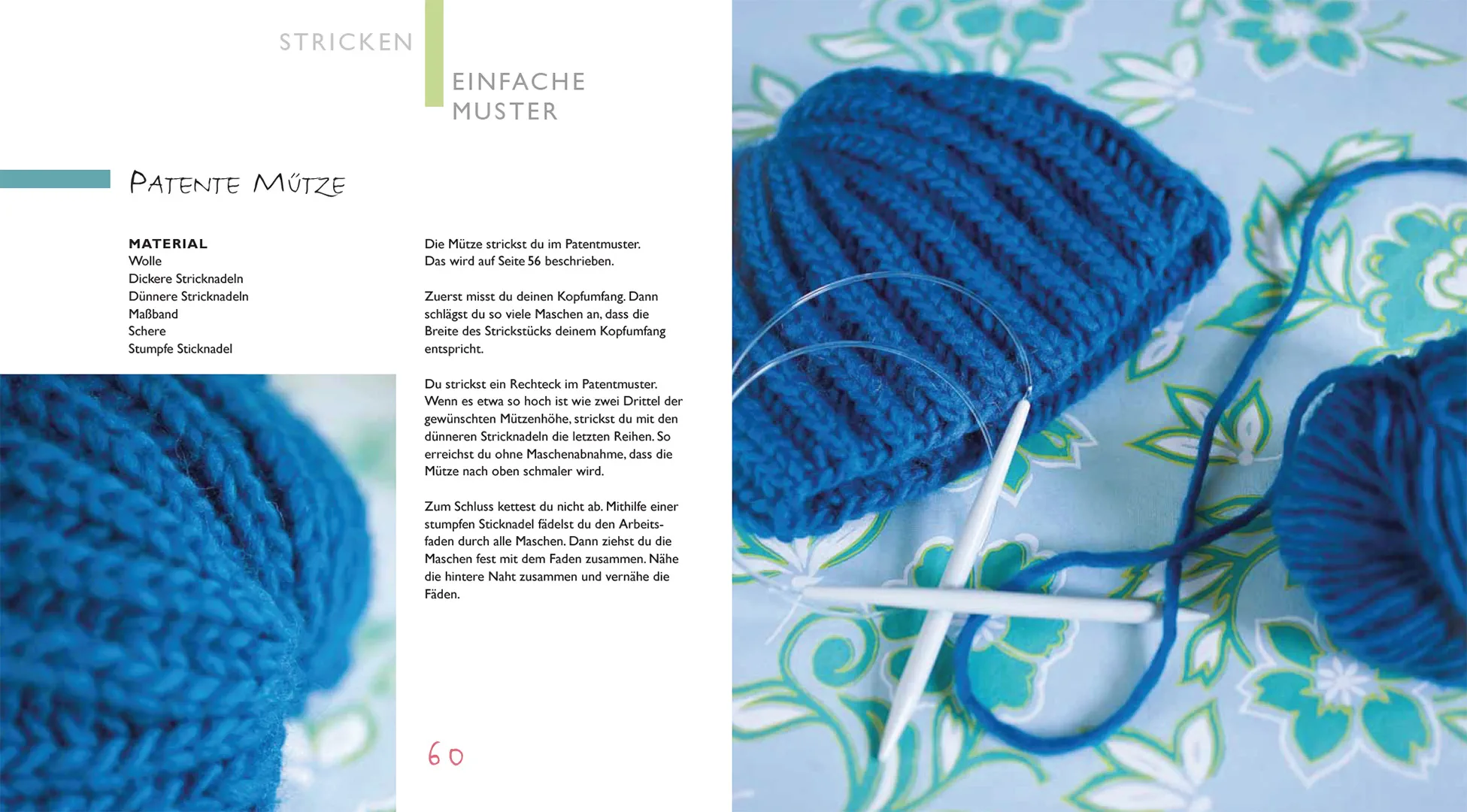 Beispielinhalt (Bild) Kinder-Werkstatt Häkeln, Stricken, Färben