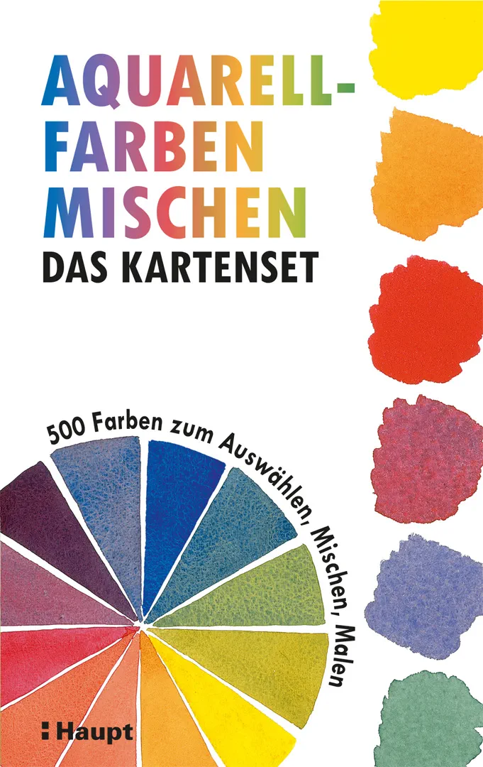 Vorderes Coverbild Aquarellfarben mischen - das Kartenset