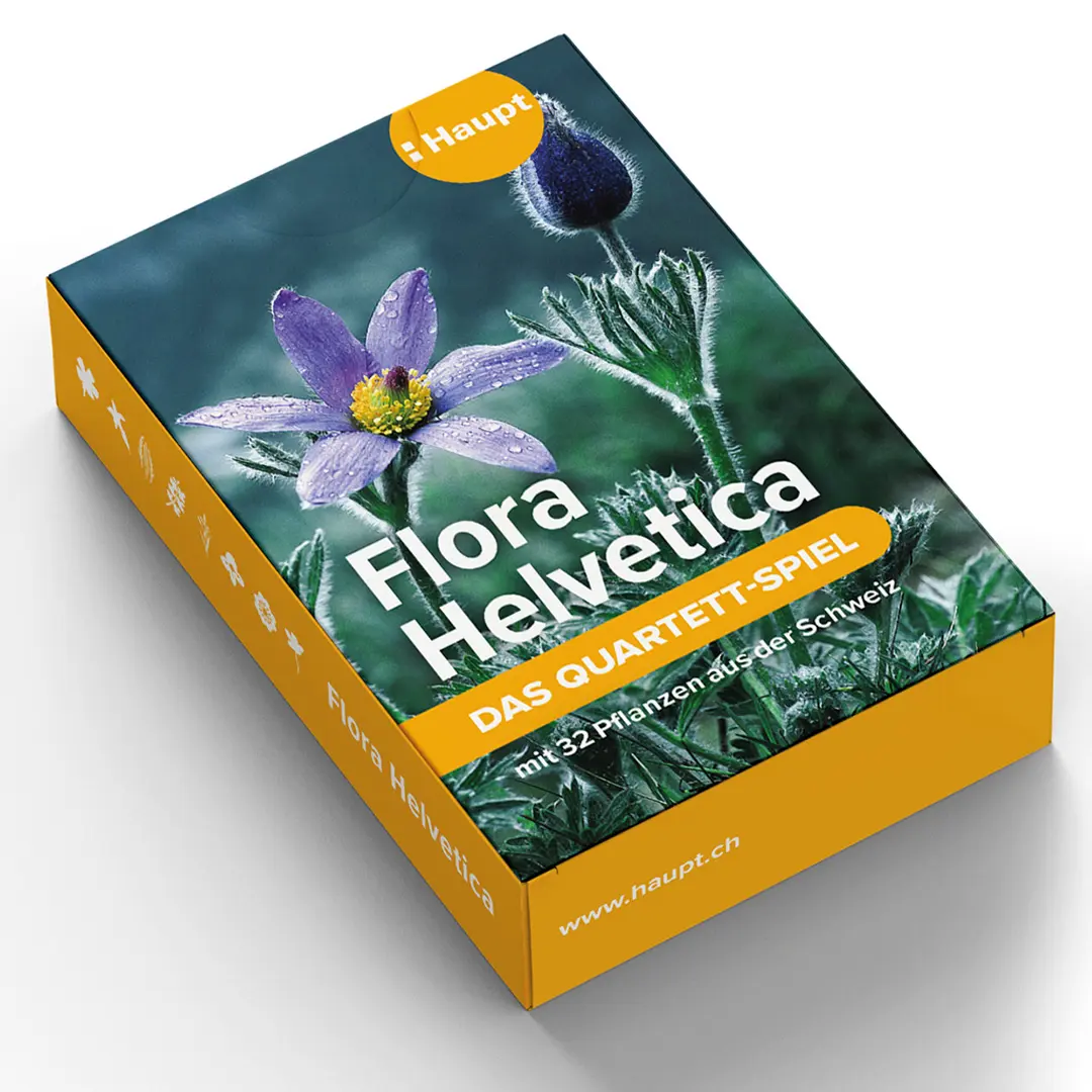 Rückseitencover Flora Helvetica – das Quartett-Spiel