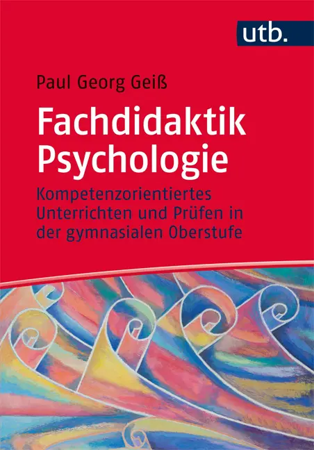 Vorderes Coverbild Fachdidaktik Psychologie