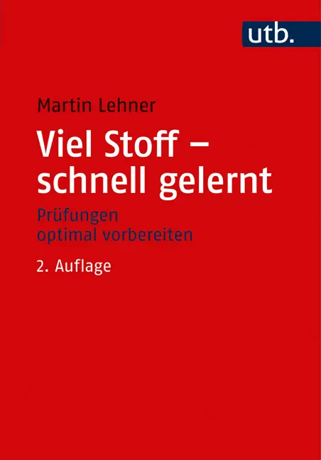 Vorderes Coverbild Viel Stoff - schnell gelernt