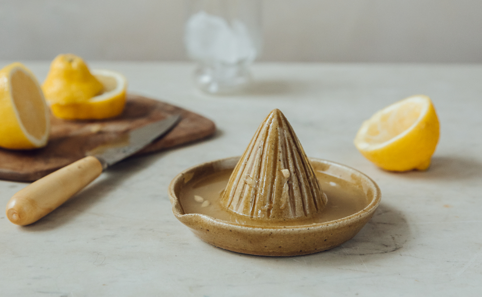 Auf der Scheibe geformt: Anleitung für eine Zitronenpresse