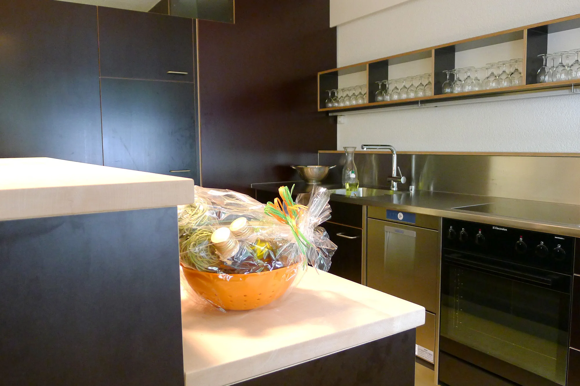 Küche und Bar vom Atelier 14B