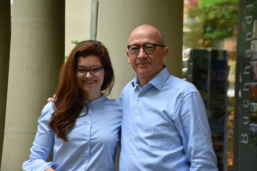 Porträt Aufnahme Patrizia und Matthias Haupt.